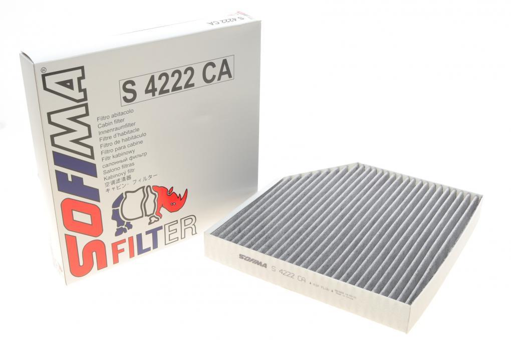 Фільтр салону Audi A6/A7/A8 10- (вугільний) SOFIMA S 4222 CA UA62