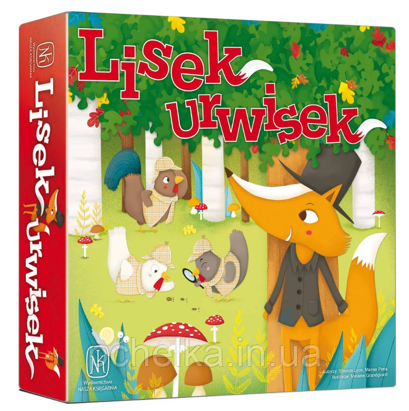 Настільна гра Підступний Лис. Справа про зниклий пиріг, Lisek urwisek Польща, фото 1