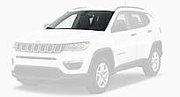 Лобове скло Jeep Compass II (MP/552) (2017) Джип Компас II (MP/552) з Датчиком дощу та світла з кріпленням та молдингом