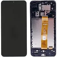 Дисплей для Samsung A125F Galaxy A12/A127F/A326B/M127F модуль в сборе (экран и сенсор) Черный