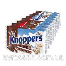 Вафлі  шоколадні Knoppers Black & White 200 гр, фото 1