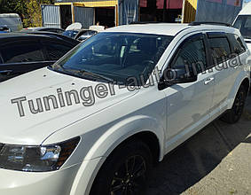 Дефлектори вікон (вітровики) Dodge Journey 2009-2020 (HIC)