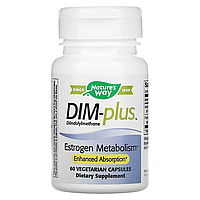 Nature's Way, DIM-Plus, Метаболизм эстрогенов, 60 капсул