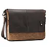 Сумка Tom Stone 5044 R-BR чоловіча шкіряна для ноутбука 15,6" коричнево-руда, фото 10