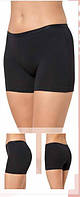 Трусы-шорты женские чёрные ,белые, беж Турция вискоза Черный, L- 48 размер