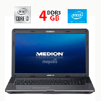 Ноутбук Б-класс Medion Akoya E7218 / 17.3" (1600x900) TN / Intel Core i3-2310M (2 (4) ядра по 2.1 GHz) / 4 GB