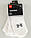 Шкарпетки спортивні Under Armour HeatGear® Crew Socks 3 пари білі (1346751-100), фото 6