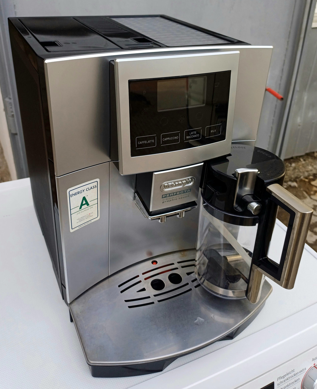 Кофемашина Делонги Delonghi Esam 5600 Perfecta серебристая текстовое ...