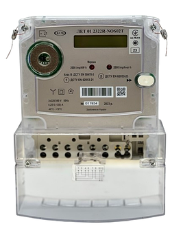 Лічильник електроенергії ЛЕТ 01 2322R-NOS02T (багатотарифний, актив-реактив)