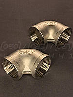 Коліно різьбове нержавіюче DN25 (1") ВВ, н/ж сталь AISI304, 90°, різьба BSPP, Class 150 (PN20)