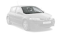 Лобовое стекло Renault Megane II (2002-2008) Рено Меган II с датчиком дождя и света, с камерой с креплением