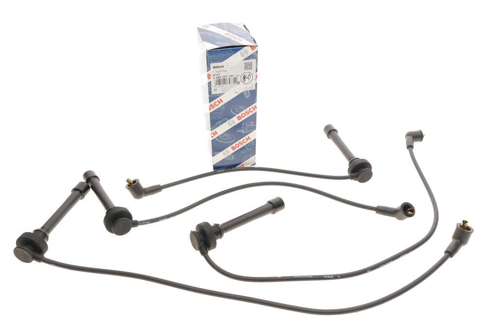 Проводи запалювання Mitsubishi Lancer II/IV/V 1.6 79-03 (к-кт) BOSCH 0 986 357 147 UA61