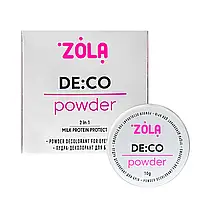 ZOLA Пудра-деколорант для брів DE:CO Powder 10 g.