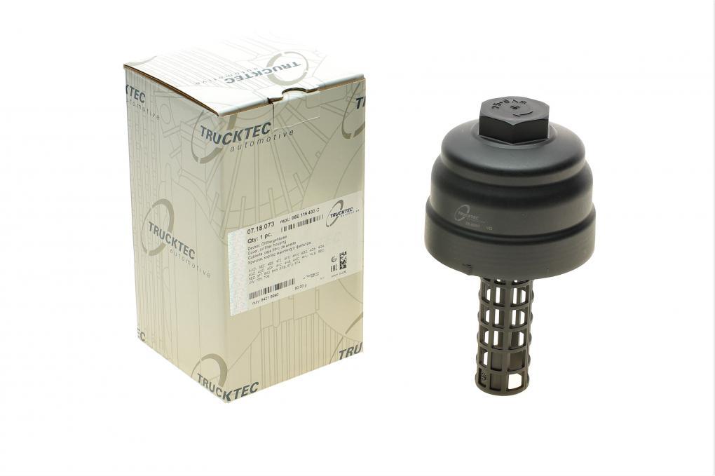 Кришка корпуса фільтра масляного VW Touareg 3.0 V6 TSI 10-18 TRUCKTEC AUTOMOTIVE 07.18.073 UA61