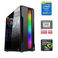 Игровой ПК / Intel Core i7-4770 (4 (8) ядра по 3.4 - 3.9 GHz) / 8 GB DDR3 / 500 GB SSD / nVidia GeForce GTX