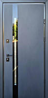 Двери уличные STRAJ Proof SLIM S 970х2050 мм Антрацит
