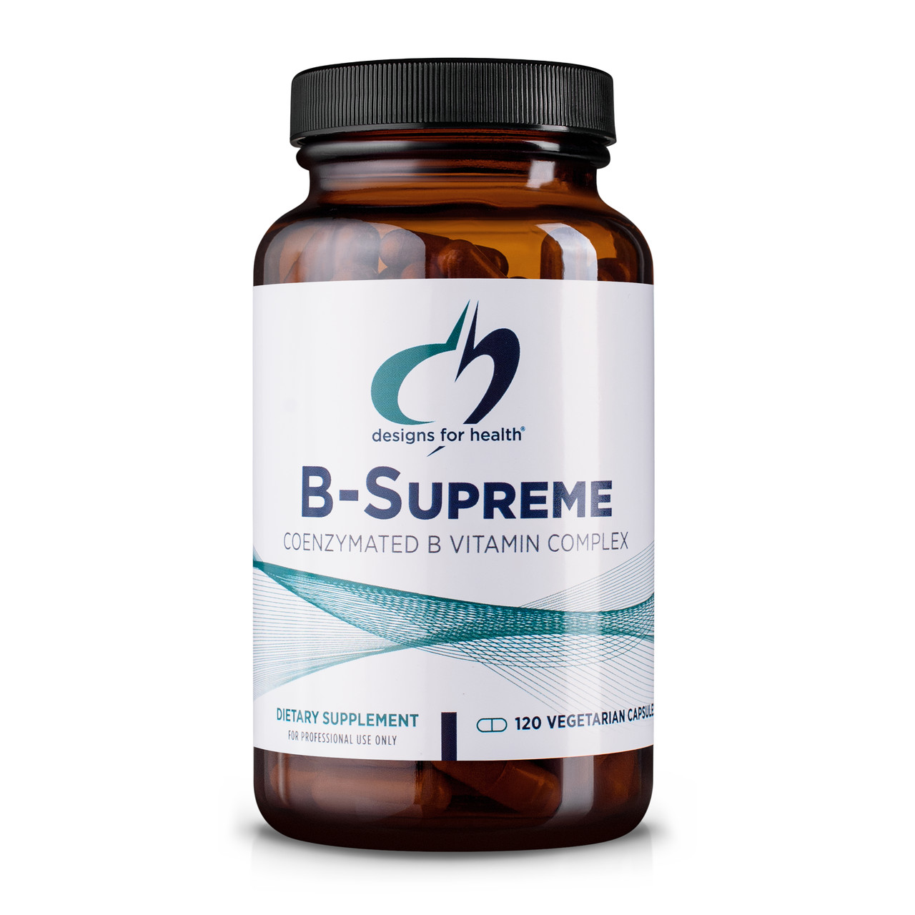 Designs for Health B Supreme / Комплекс вітамінів групи Б 120 капсул