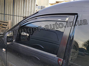 Дефлектори вікон (вітровики) Volkswagen Caddy 2004-2020 (Hic)