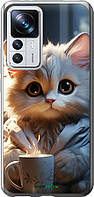 Чехол на Xiaomi 12T White cat "5646u-3332-70447"
