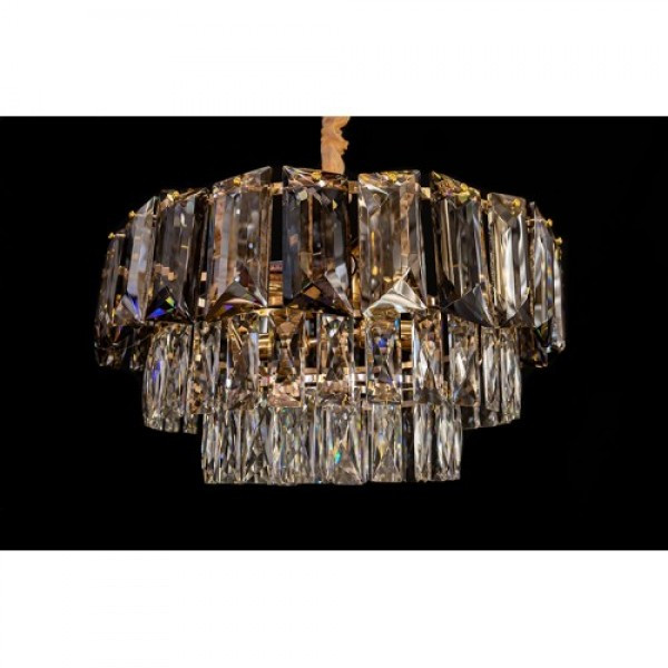 Кришталева люстра в хромі/золоті Linisoln 202/450, фото 1