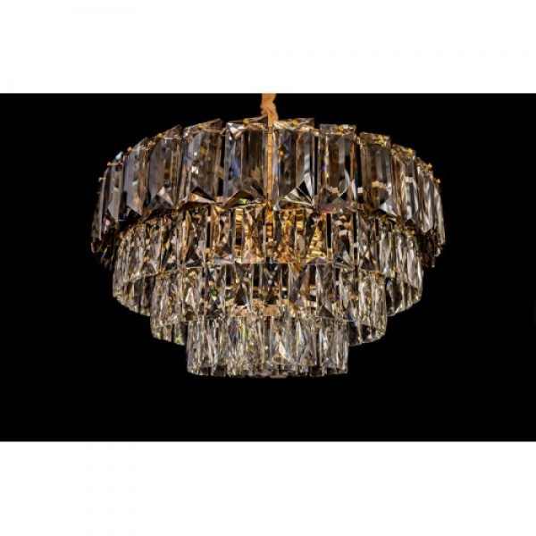 Кришталева люстра в хромі/золоті Linisoln 202/550, фото 1