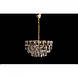Кришталева люстра в хромі/золоті Linisoln 208/450, фото 2