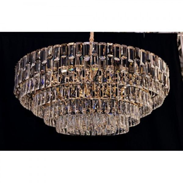 Кришталева люстра в хромі/золоті Linisoln 208/950, фото 1