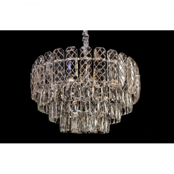 Кришталева люстра в хромі/золоті Linisoln 209/550, фото 1