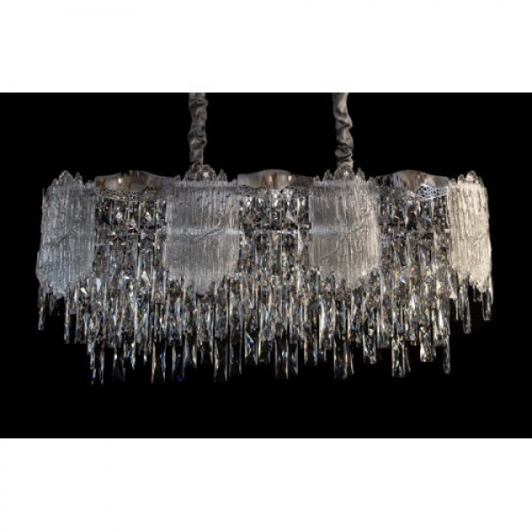 Кришталева люстра в хромі/золоті Linisoln 7103-80*30, фото 1