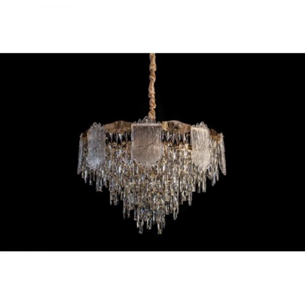 Кришталева люстра в хромі/золоті Linisoln 7103-800, фото 1