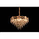 Кришталева люстра в хромі/золоті Linisoln 7103-800, фото 4