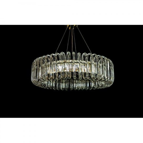 Кришталева люстра в хромі/золоті Linisoln 2056-800, фото 1