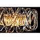 Кришталева люстра в хромі/золоті Linisoln 2033-800, фото 2