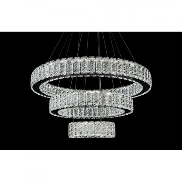 Кришталева люстра в хромі/золоті Linisoln 7201-F L, фото 1