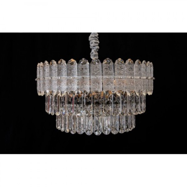 Кришталева люстра в хромі/золоті Linisoln 6126-500, фото 1