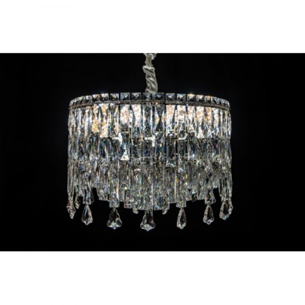 Кришталева люстра в хромі/золоті Linisoln 7073-500, фото 1