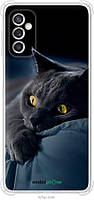 Чехол на Samsung Galaxy M52 M526B Дымчатый кот "825sp-2490-70447"