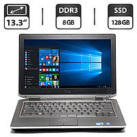 Ноутбук Dell Latitude E6320 / 13.3" (1366x768) TN / Intel Core i5-2540M (2 (4) ядра по 2.6 - 3.3 GHz) / 8 GB