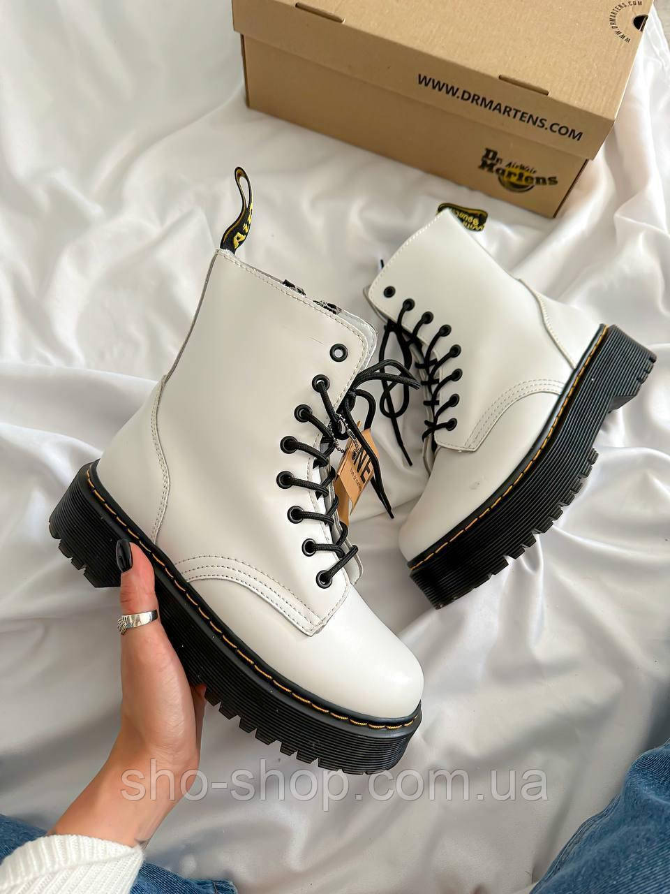 Dr. Martens Jadon White Black ID 1797924027