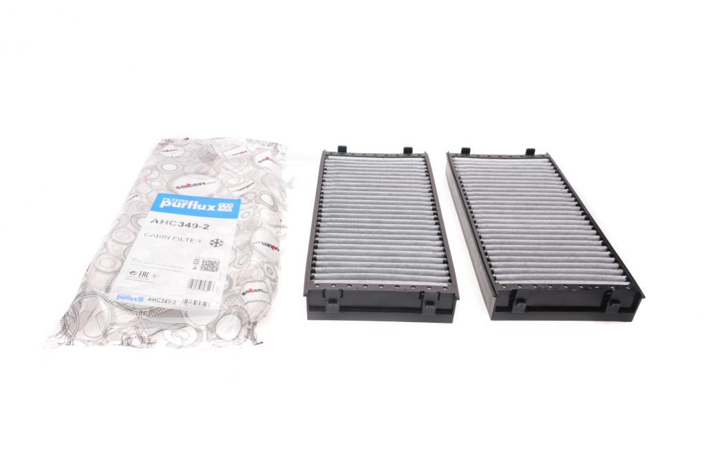 Фільтр салону BMW X5 (E70/F15)/X6 (E71/E72) 2.0-4.8 07- (вугільний) PURFLUX AHC349-2 UA62