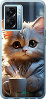 Чехол на Oppo A77 5G White cat "5646u-1377-70447"