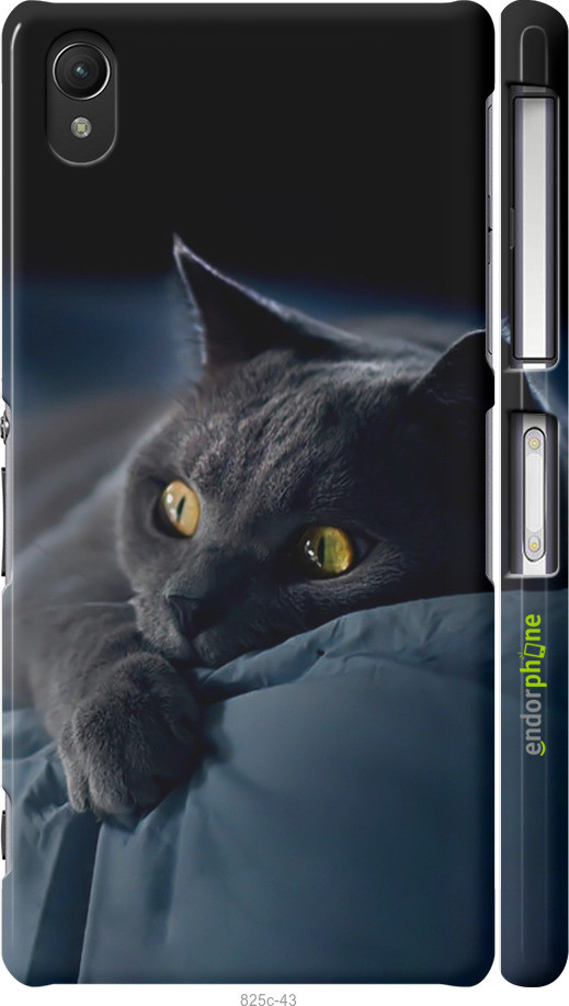 Чохол на Sony Xperia Z2 D6502/D6503 Димчастий кіт "825m-43-70447"