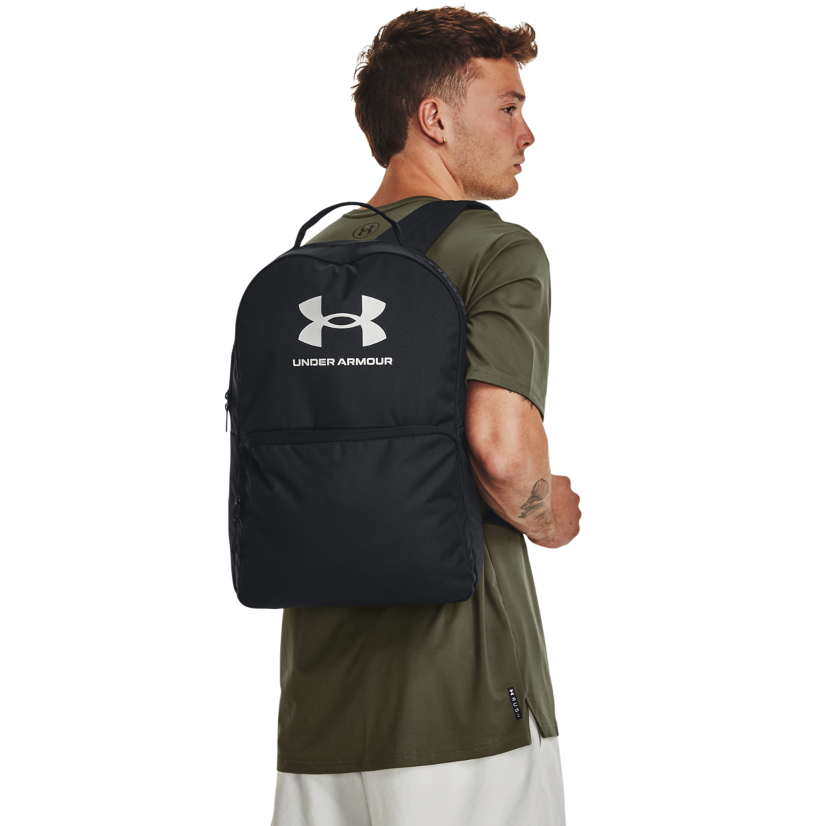 Рюкзак спортивний міський Under Armour Loudon Backpack 25 л чорний (1378415-002)