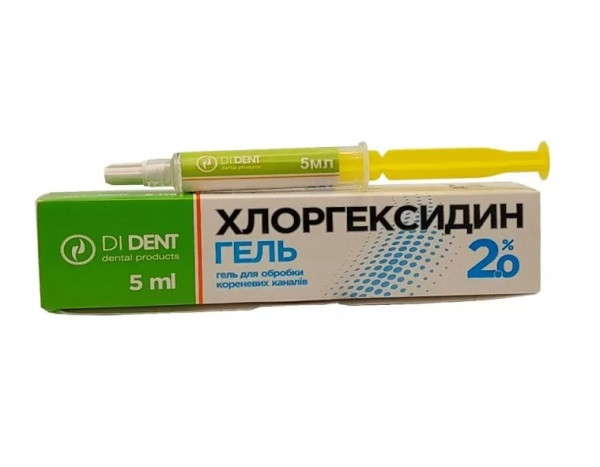 Хлоргексидин 2% DiDent гель 5 мл