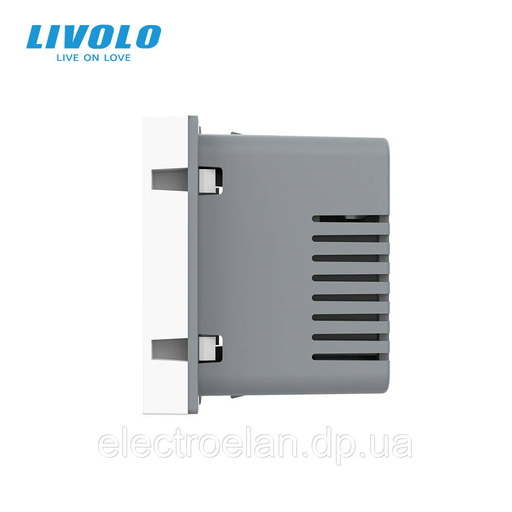 Механизм терморегулятор сенсорный Livolo для водяных систем отопления белый (VL-C7-01TM-11) - фото 3 - id-p845198982