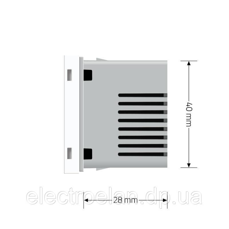 Механизм терморегулятор Livolo с датчиком температуры пола белый (VL-C7-01TM2-11) - фото 6 - id-p875418535