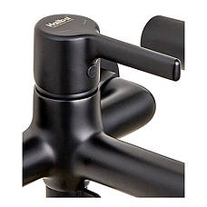 Змішувач для ванни Haiba Markus 009 Euro Black (HB3975), фото 6