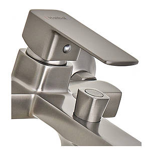 Змішувач для ванної Haiba Kubus 009 Euro Graphite (HB4007), фото 3