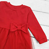 Червоне плаття дитяче з фатином Lady, фото 2