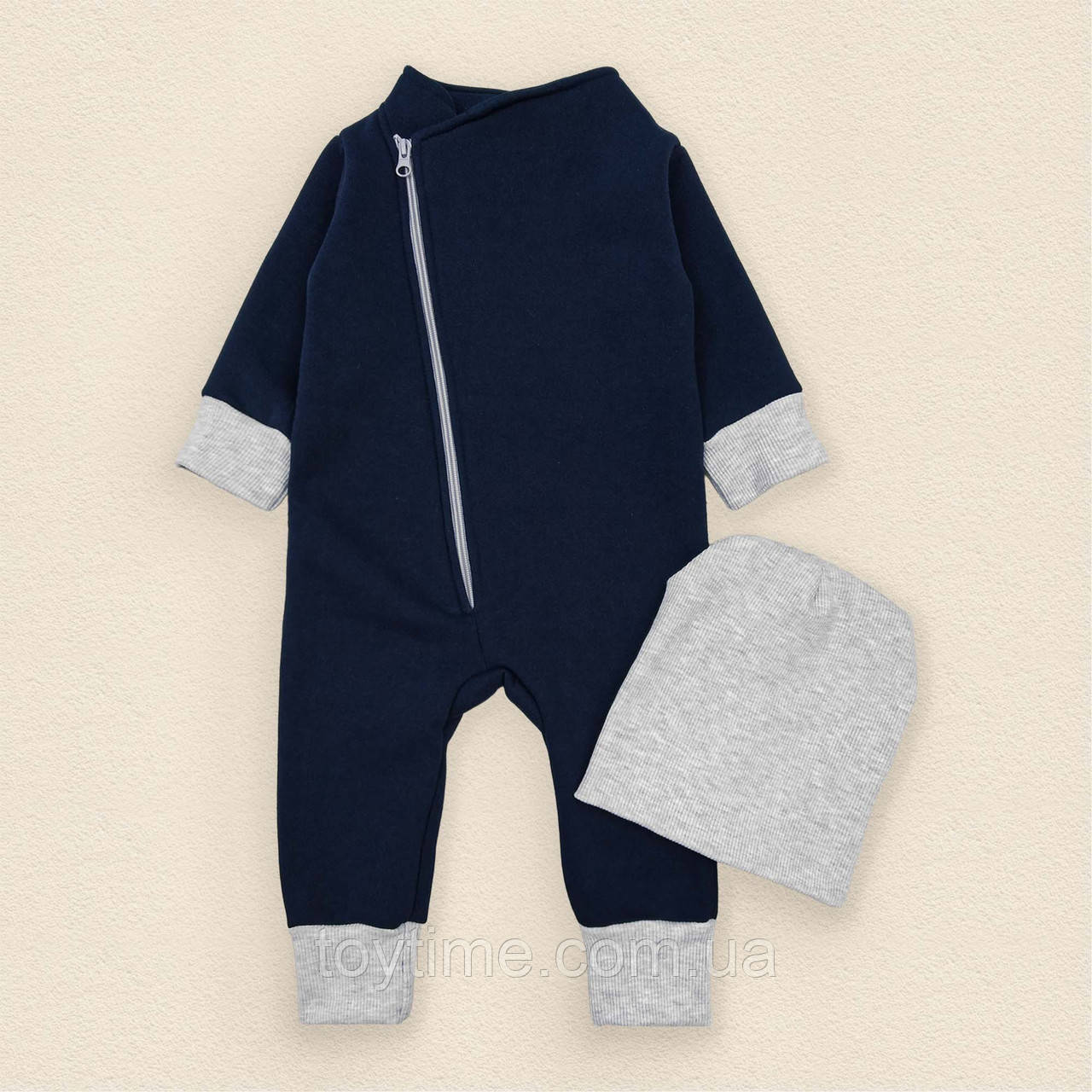 Комбінезон теплий на флісі з шапочкою Stan, фото 1